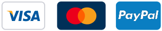 Visa, Mastercard, PayPal